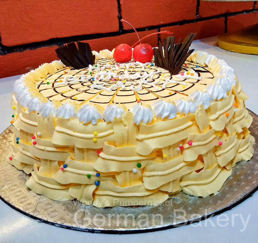 Butterscotch Basket Cake