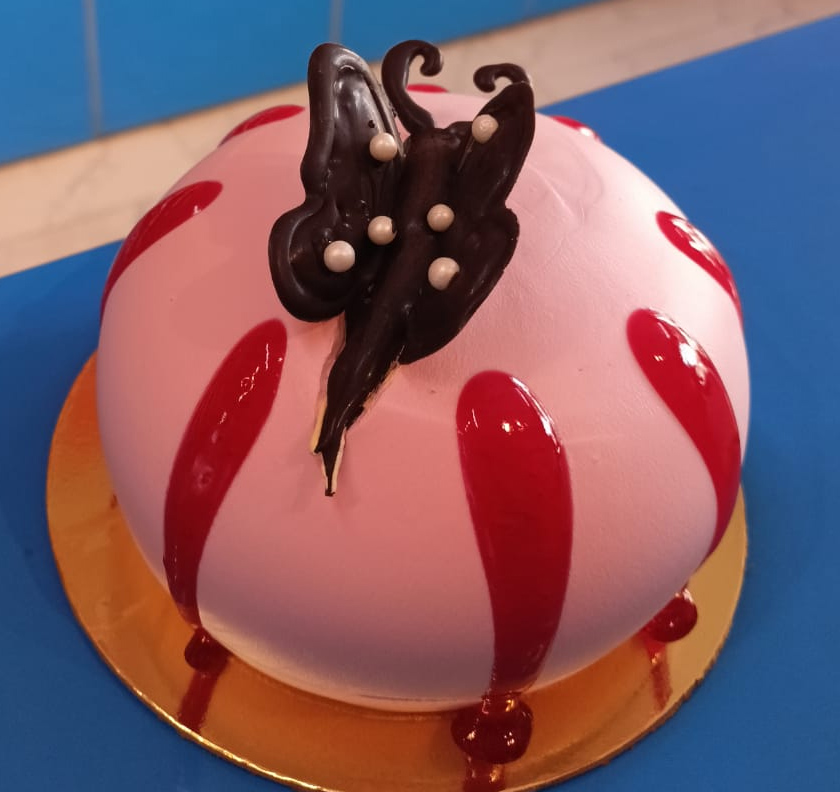 Strawberry Butterfly On Top