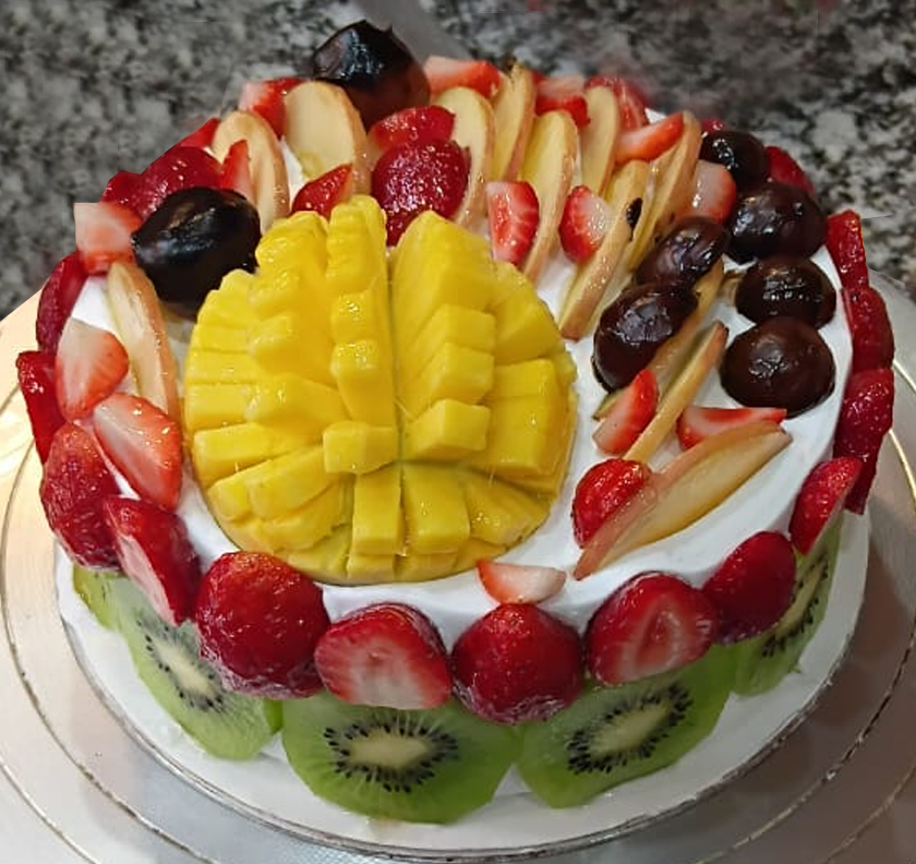 Fruit Cake in Vanilla
