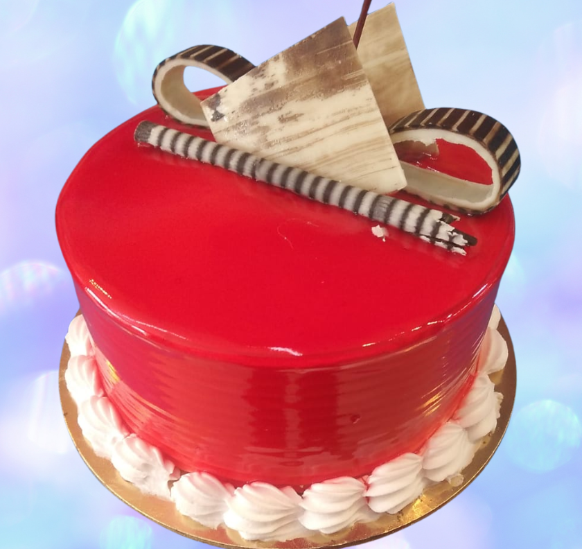 Strawberry Cake Half Pound
