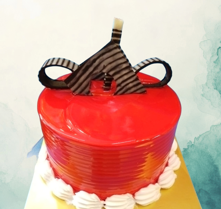 Strawberry Cake Half Pound