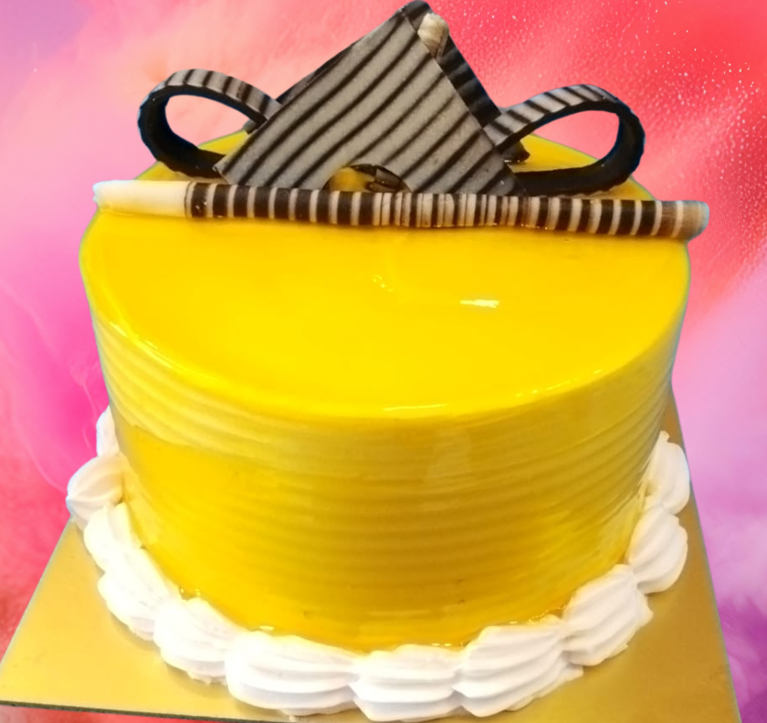 Mango Flavour Cake – Half Pound