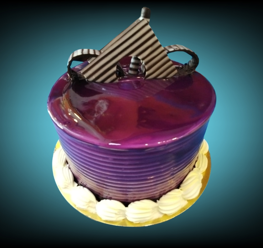 Eggless Blueberry Cake Half Pound
