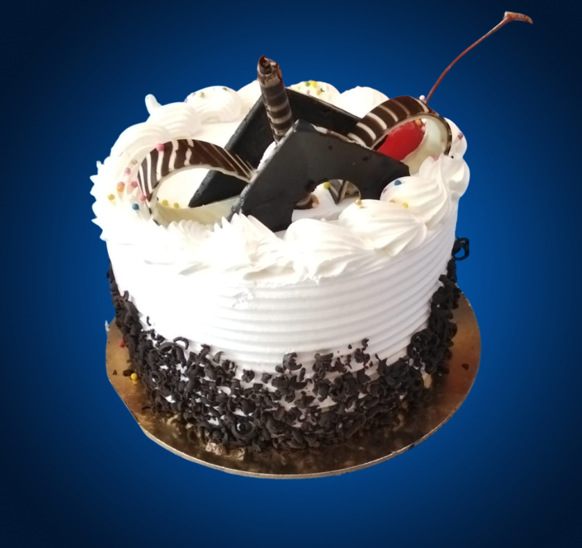 Eggless Black Forest Cake Half Pound