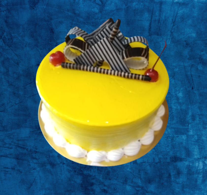 Eggless Pineapple Cake 1 Pound