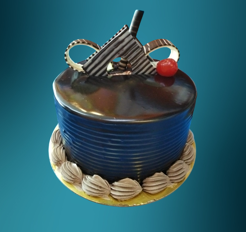 Eggless Chocolate Cake Half Pound