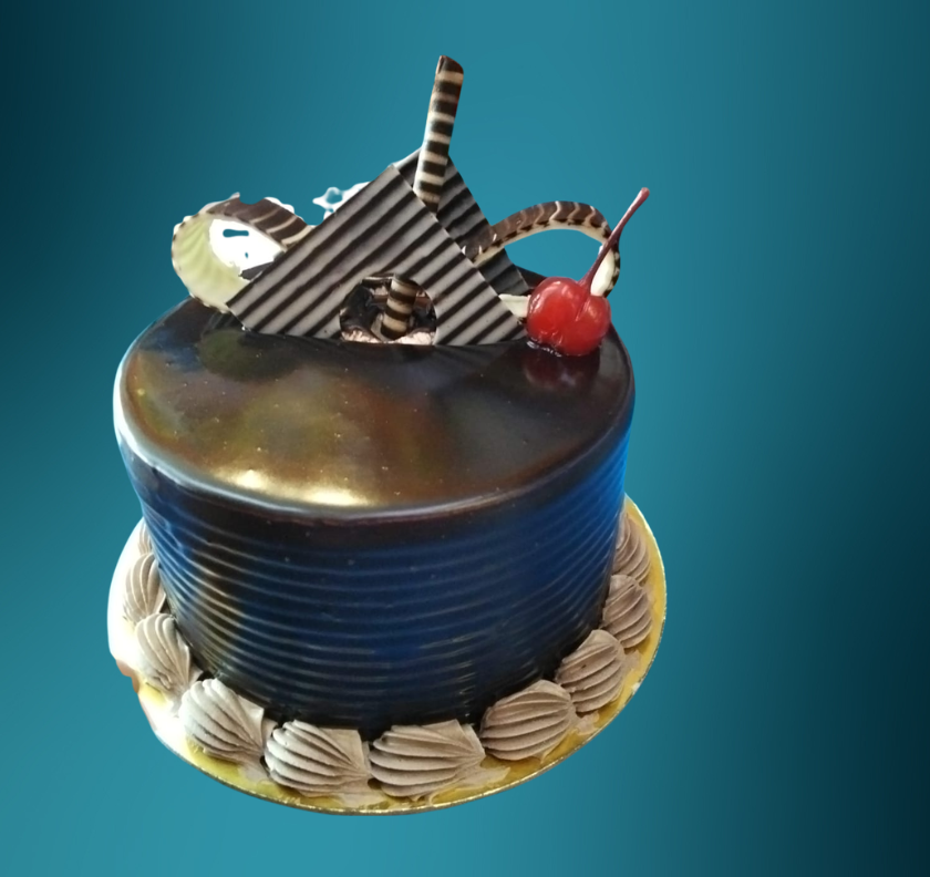 Eggless Chocolate Cake Half Pound