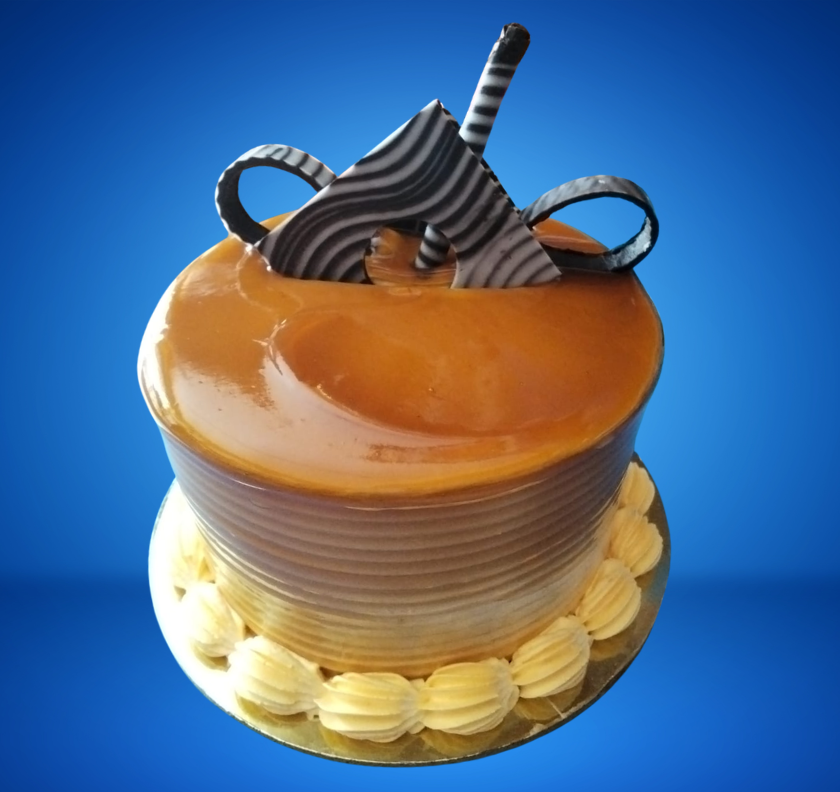 Eggless Butterscotch Cake Half Pound