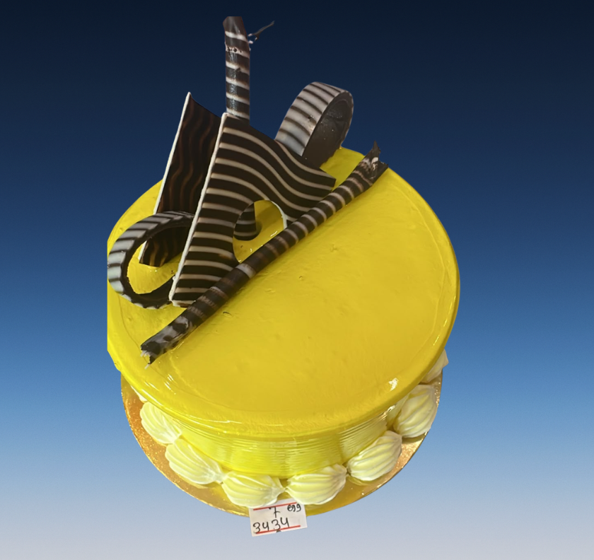 Eggless Pineapple Cake 1 Pound