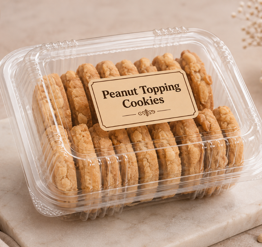 Peanut Topping Cookies