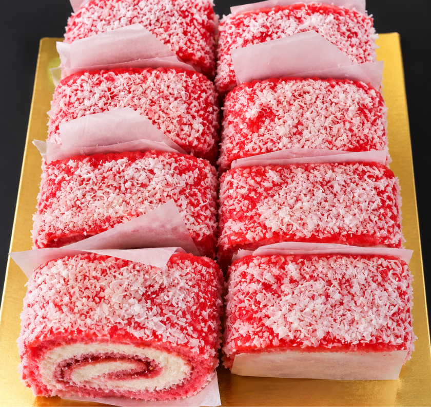 Strawberry Swiss Roll