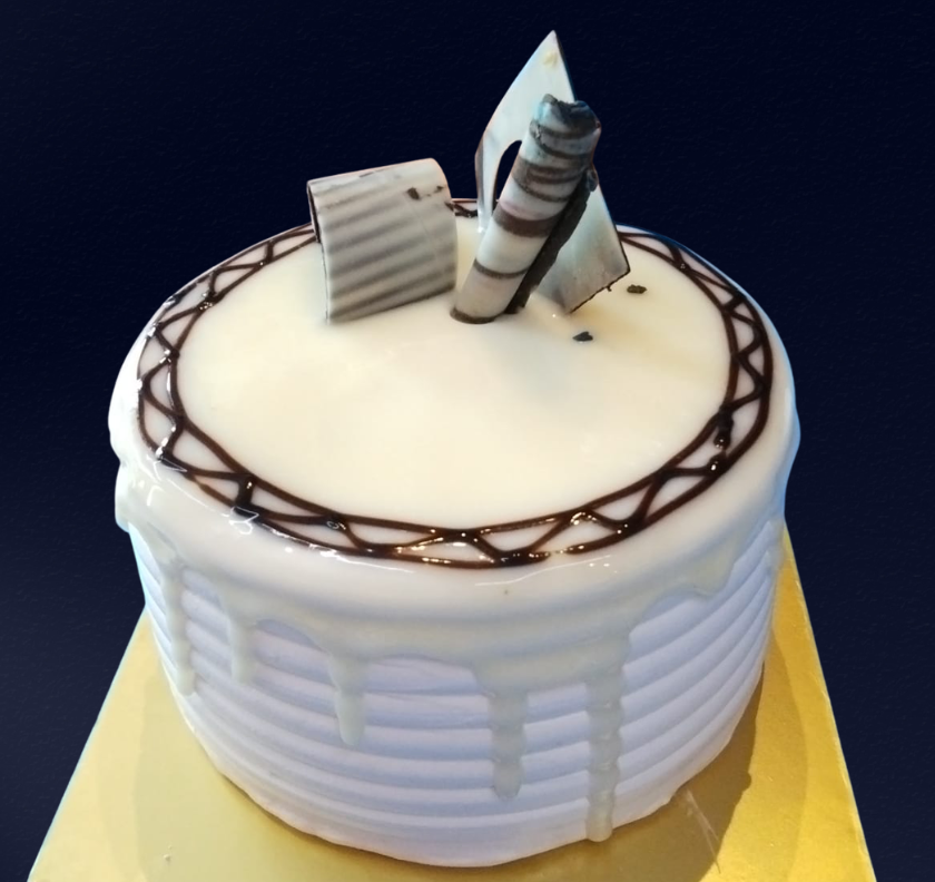 White Forest Cake Half Pound