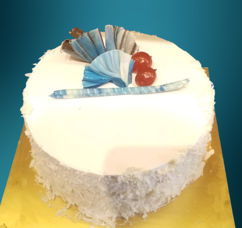 White Forest Cake Half Pound