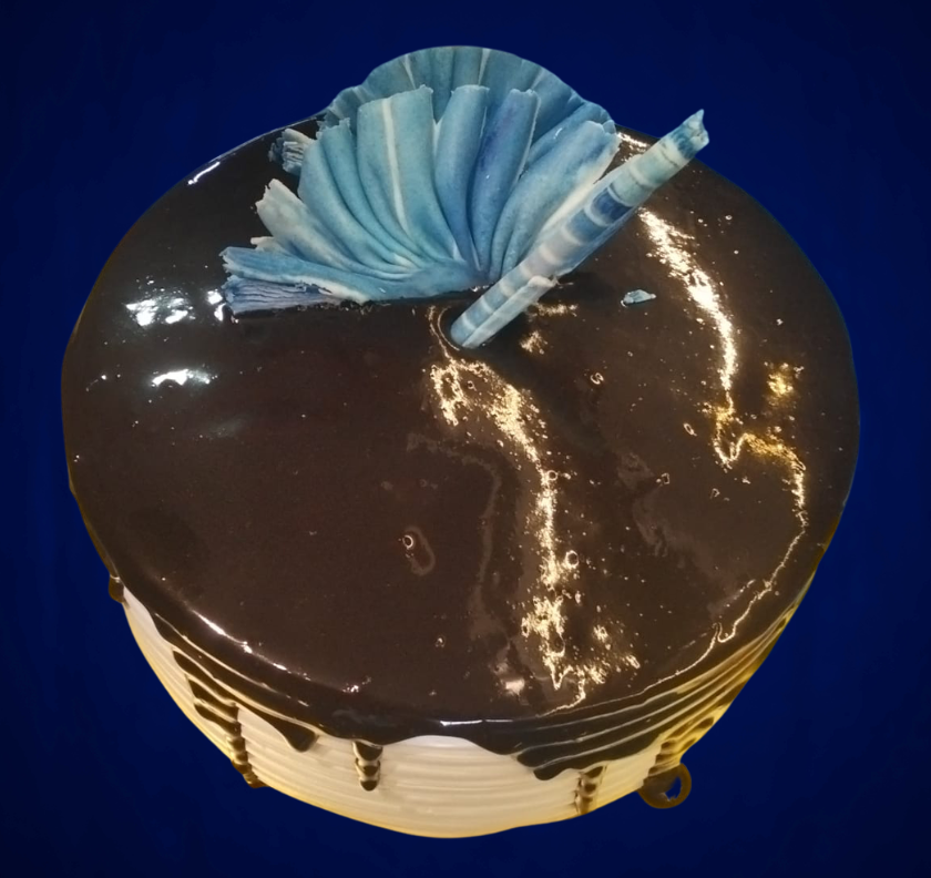 Eggless Chocolate Cake 1 Pound